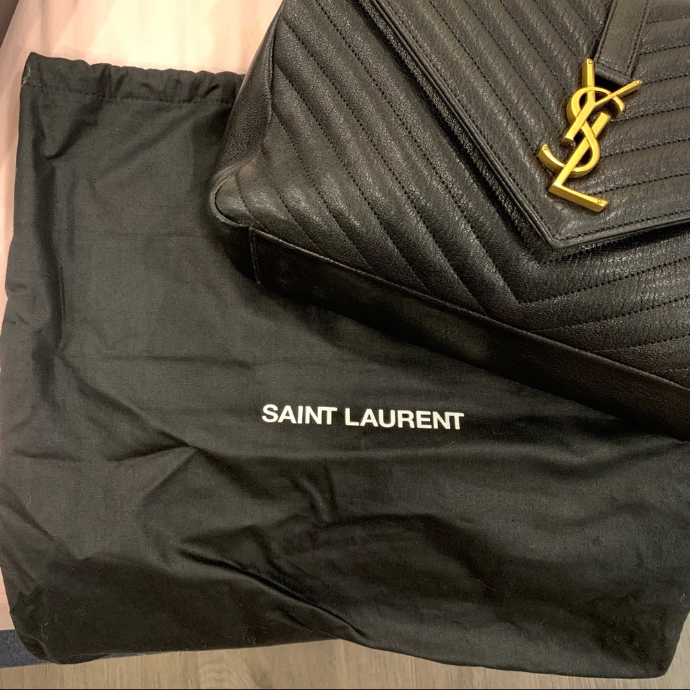 YSL Saint Laurent - Large College Shoulder Bag - Picture 8 of 16